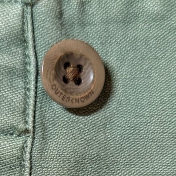 Outerknown Westbound Utility Shorts Organic Cotton Womens Size 26 Green - Picture 9 of 10